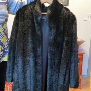 Women’s faux fur coat